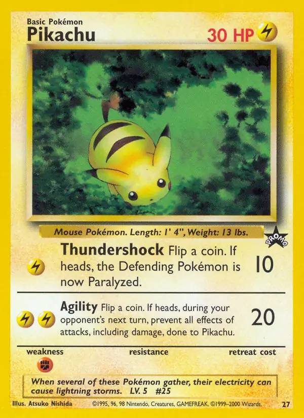 PokeDATA - Check current Pokemon card values for Pikachu 27!